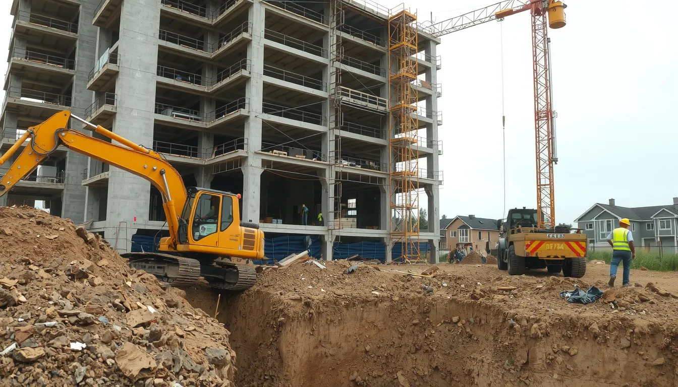 délai construction immeuble travaux-terrassement.ch