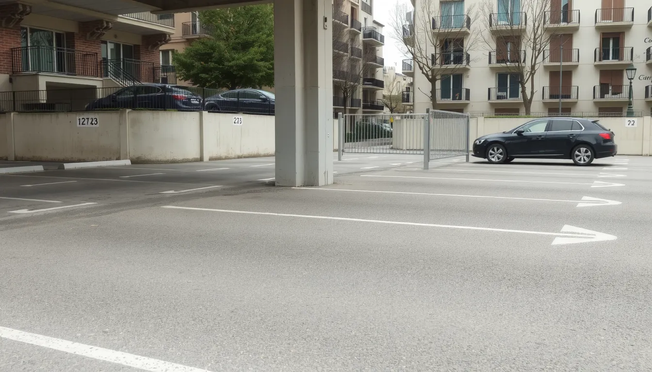 combien coute une place de parking